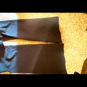 Charcoal grey slacks size 16. Slight flare.